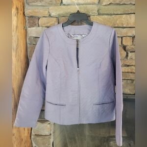 Bradley Bayou Textured Leather Jacket Size Med Excellent Pre-loved Condition